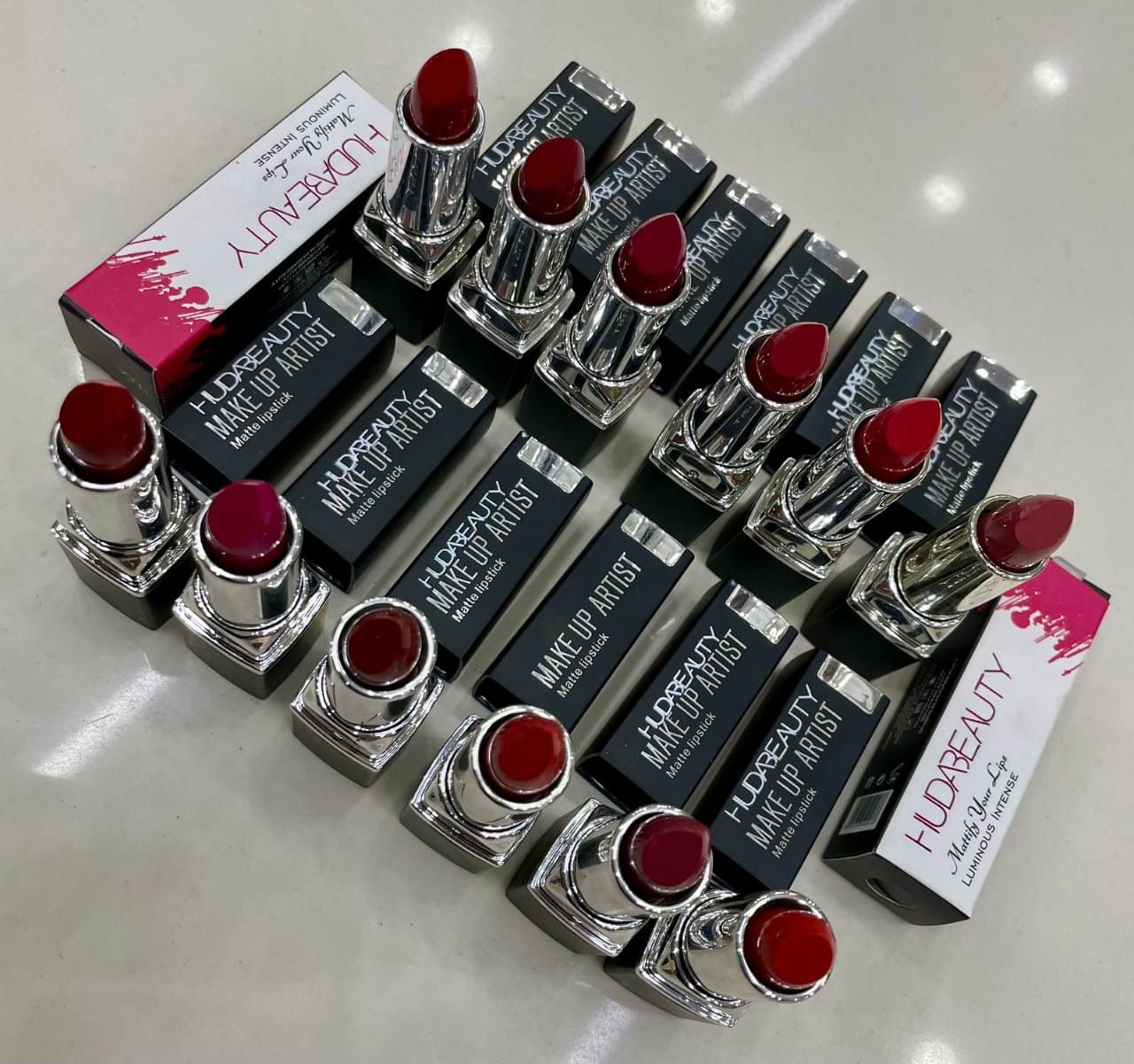 Huda Beauty Lipstick Set – 12 Pcs