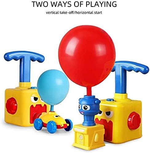 Car Balloon Air Power Toy – Balloon Launch Tower for Kids