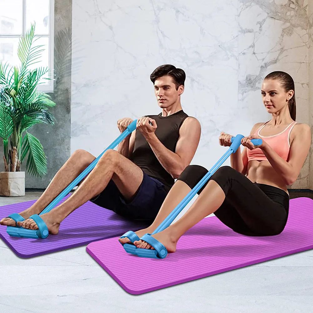 Pedal Resistance Band – Tummy Trimmer & Yoga Pull Rope